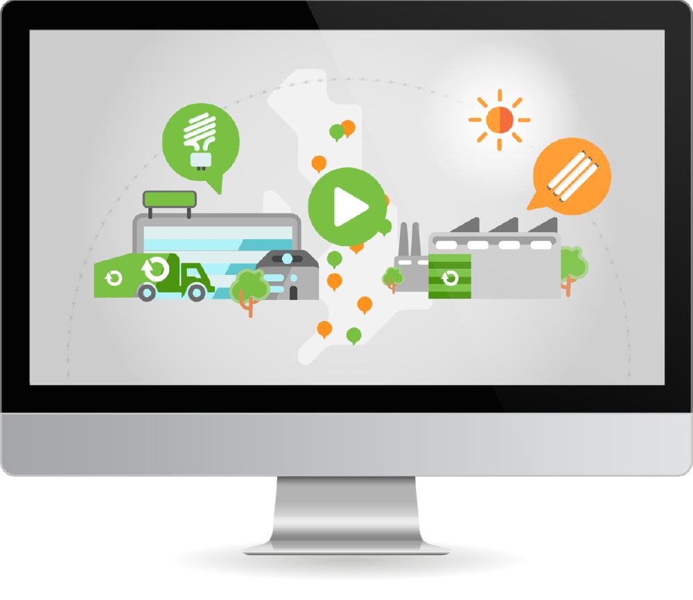 Video monitor - Press play