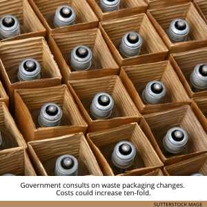 Government consults on waste packaging changes that could increase costs ten-fold
