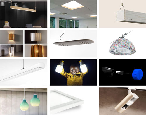 12 sustainable luminaires