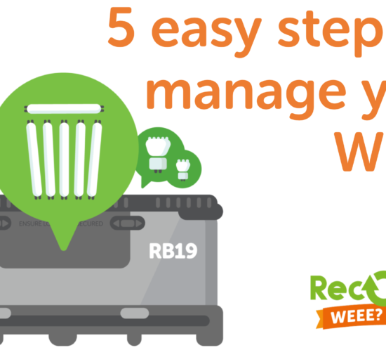 5 easy steps to manage your WEEE