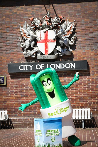 City of London and Recolight partner to bring free lamp recycling to residents