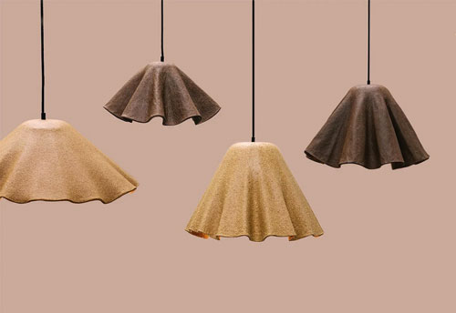 UK firm unveils pendants from coffee and orange peel