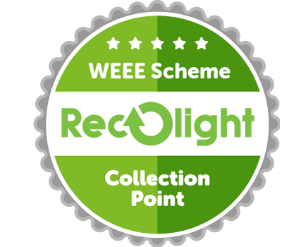 Recolight collection point logo