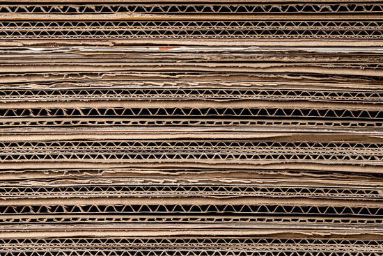 Cardboard packaging Glamox sustainability