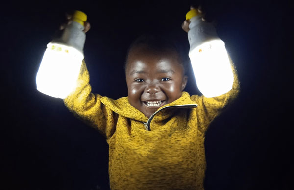 Chigubhu Lantern off grid lighting LED little boy