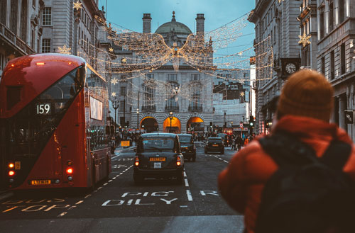 London's West End Christmas lights are sustainable