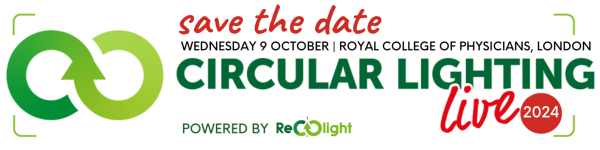 Circular Lighting Live 2024 SAVE THE DATE