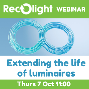 Extending the life of luminaires Recolight Webinar on 7 Oct 2021