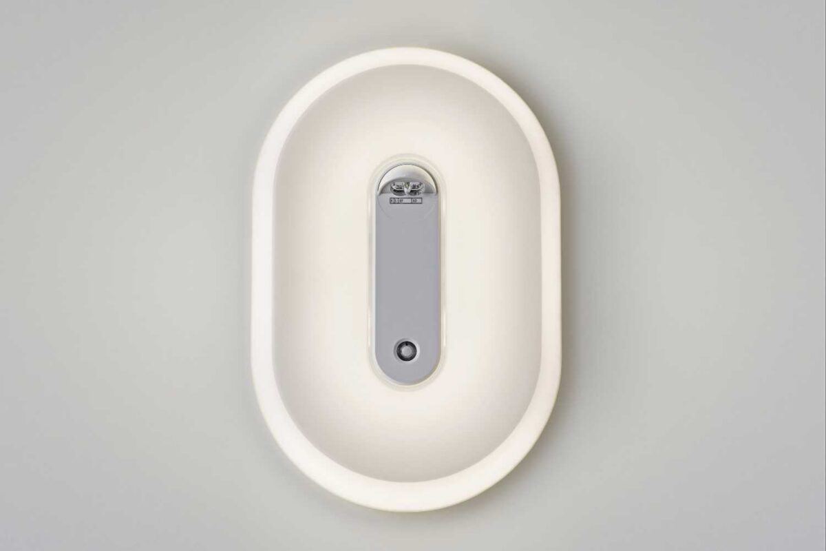 Dutch lighting manufacturer Famostar has switched the housings of its O-Lux emergency luminaire entirely to a bio-circular polycarbonate