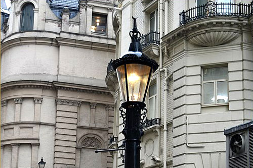 gas lamp London