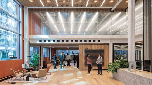 All the elements of the 94,000 square foot Edenica, at 100 Fetter Lane in the City of London, are documented for their environmental information.