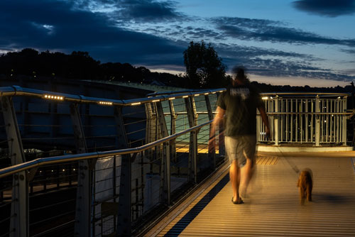 Newbridge’s Joe Calzaghe Footbridge