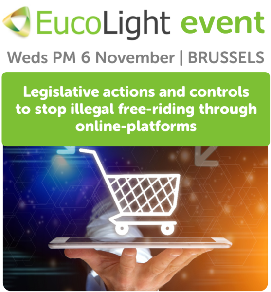 Legislative actions and controls to stop illegal free-riding through online-platforms_EucoLight Event 6 Nov Brussels