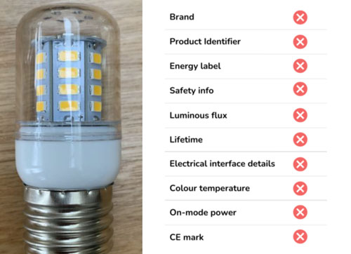 LightingEurope mystery shopper founds non compliant lighting products