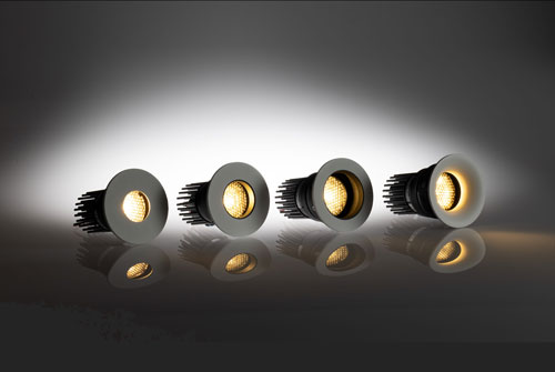 Lucent downlight is made from 86% recycled materials