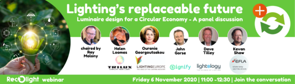 Luminaire design for a circular economy_Recolight round table discussion_6 November
