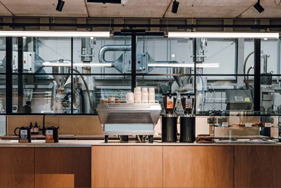 coffee shop interior