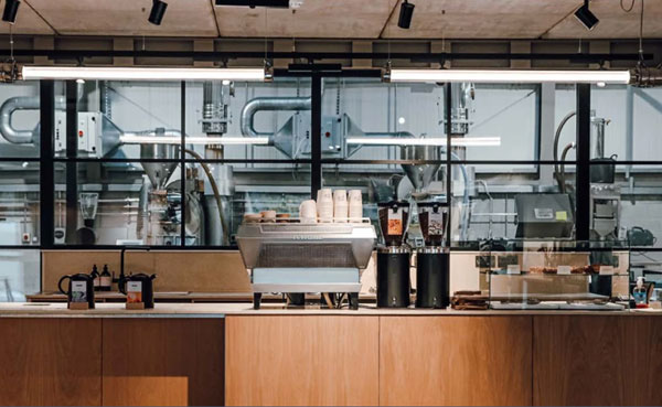 coffee shop interior