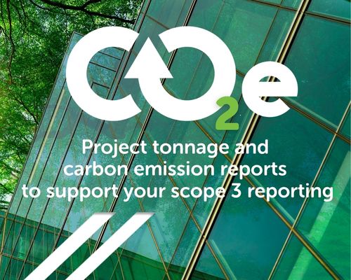 Project tonnage and carbon emission reports to support your scope 3 reporting