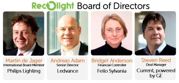 Recolight board of directors 2018