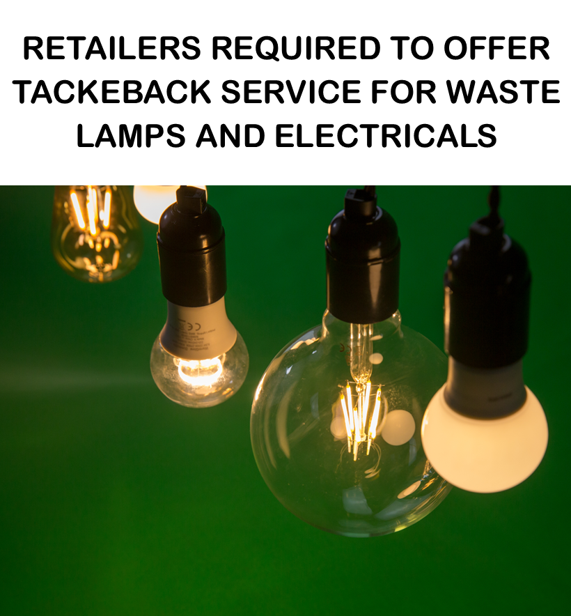 Recolight welcomes Defra decision to require retailers to collect waste electricals and lamps