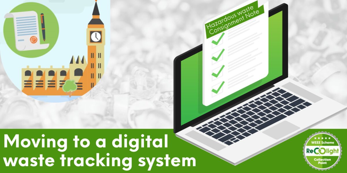 The Government has announced that from April 2025, we will move to a digital waste tracking system