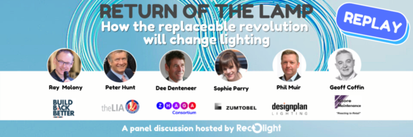 Replaceable lighting_April 2021_Recolight webinar series_Lighting and the Circular Economy - Listen to replay