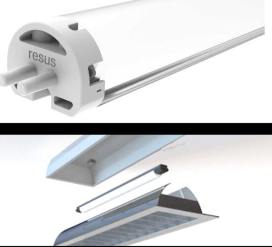 Coco lighting resus Light Projects revolve