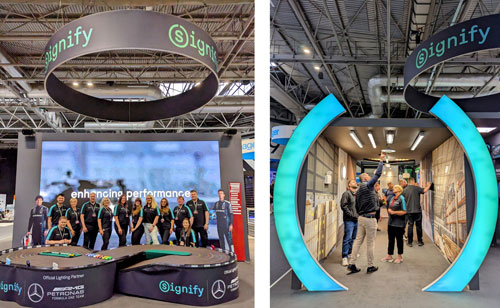 Signify stand at CEF Live