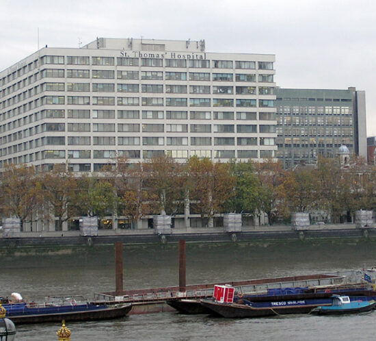 St Thomas' Hospital lighting is upgraded