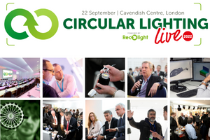 Circular Lighting Live is the UK’s first major event dedicated to sustainable lighting