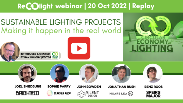 Sustainable lighting projects Making it happen in the real-world REPLAY