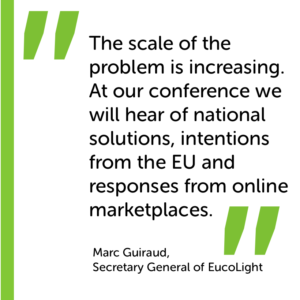 The scale of the problem is increasing At our conference we will hear of national solutions intentions from the EU and responses from online marketplaces