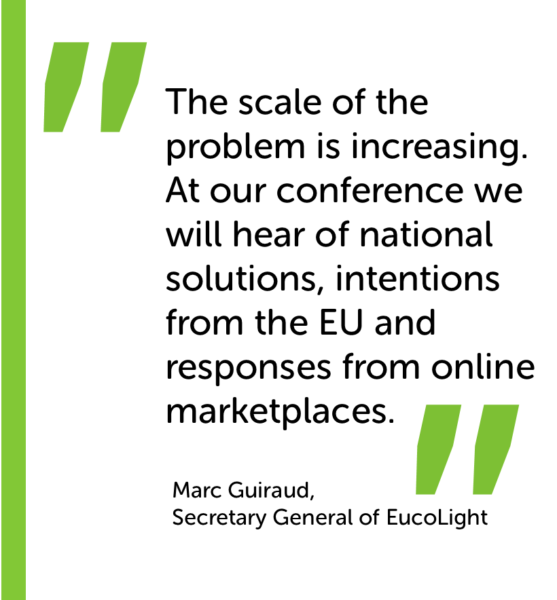 The scale of the problem is increasing At our conference we will hear of national solutions intentions from the EU and responses from online marketplaces