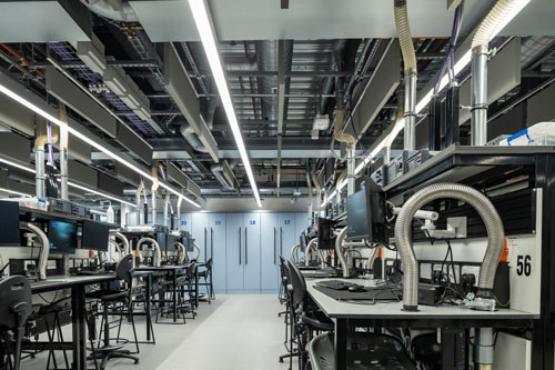 University of Manchester project by Whitecroft Lighting