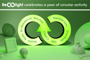 Recolight Celebrates a year of Circular activity press release