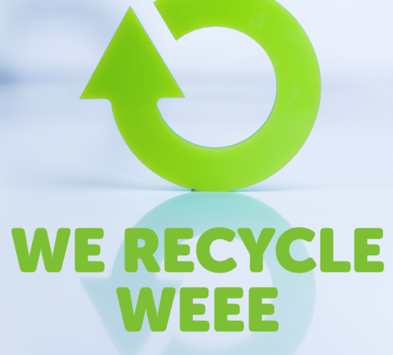 WE RECYCLE WEEE