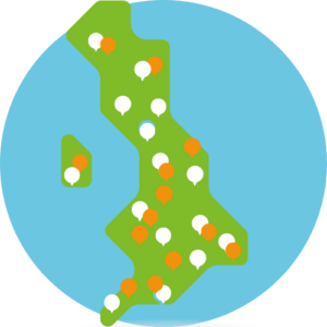 Recolight drop off network