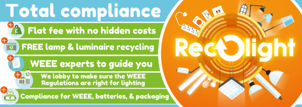 WEEE Compliance with Recolight_join the WEEE scheme that helps set the standard