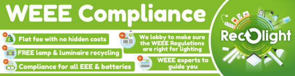 WEEE compliance with Recolight