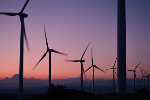 Mutkalampi wind farm in Finland