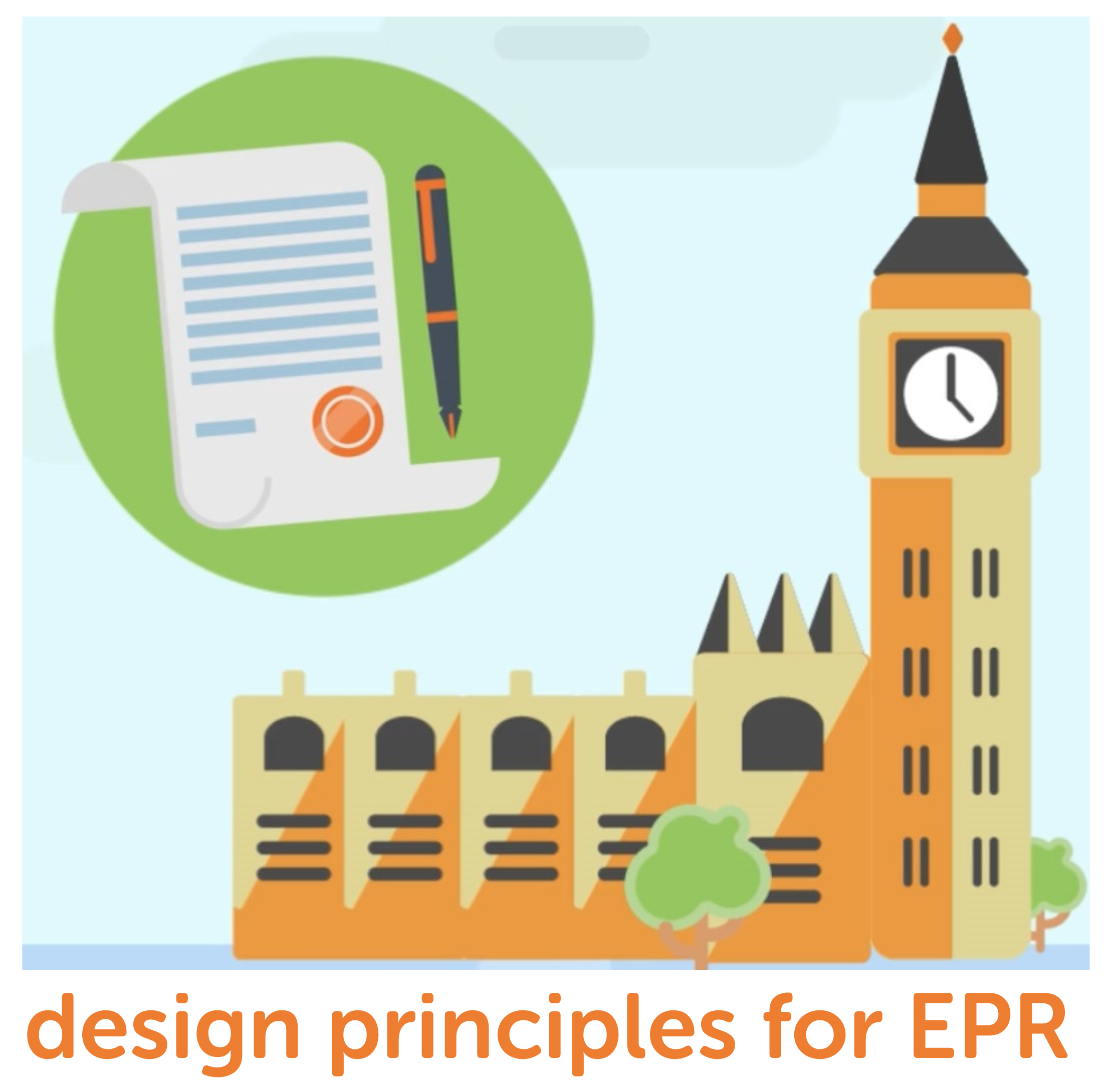 design principles for extended producer responsibility_Parliamentary Sustainability Group event 19 July